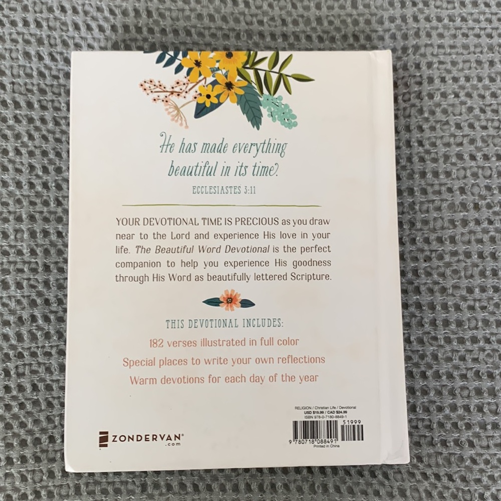 ‘The Beautiful Word’ Hardcover Devotional - Picture 2 of 4